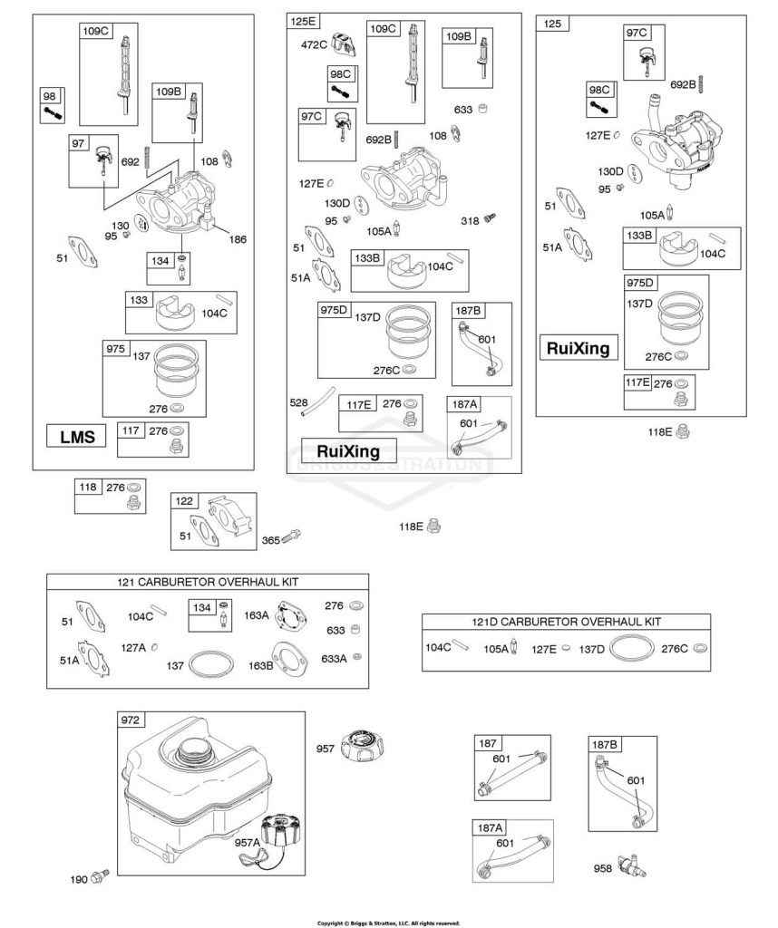 Carburetor, Fuel Supply