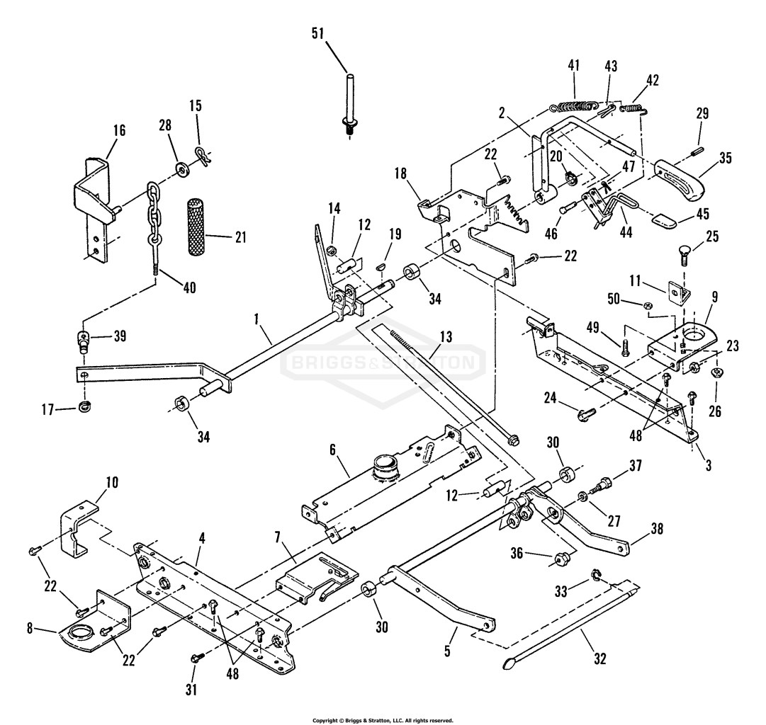42 Rails, Lift Arms, Cam Lift