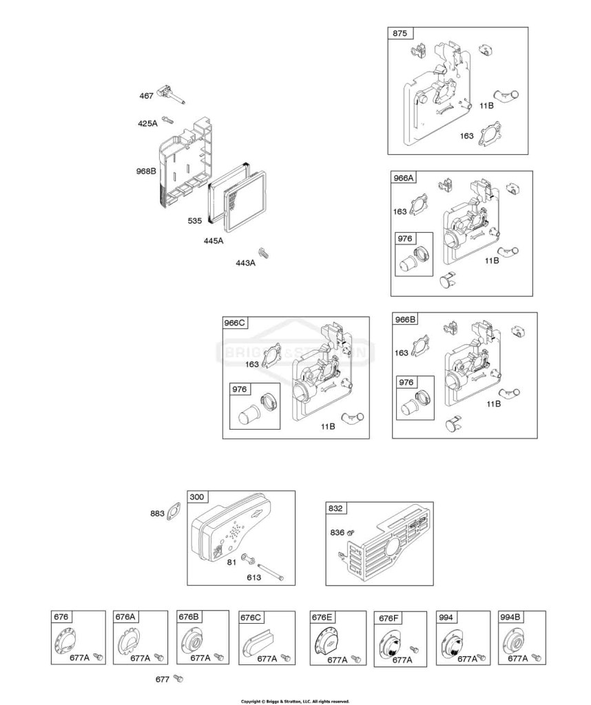 Air Cleaner, Exhaust System