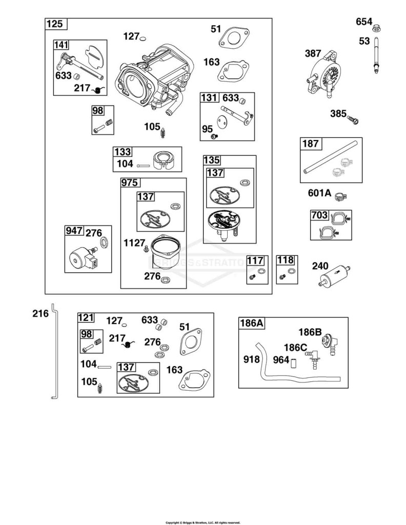 Carburetor and Fuel Supply Group