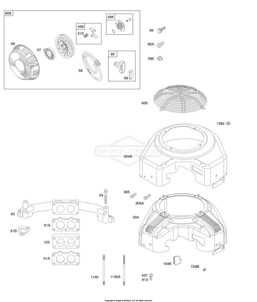 Blower Housing, Intake Manifold