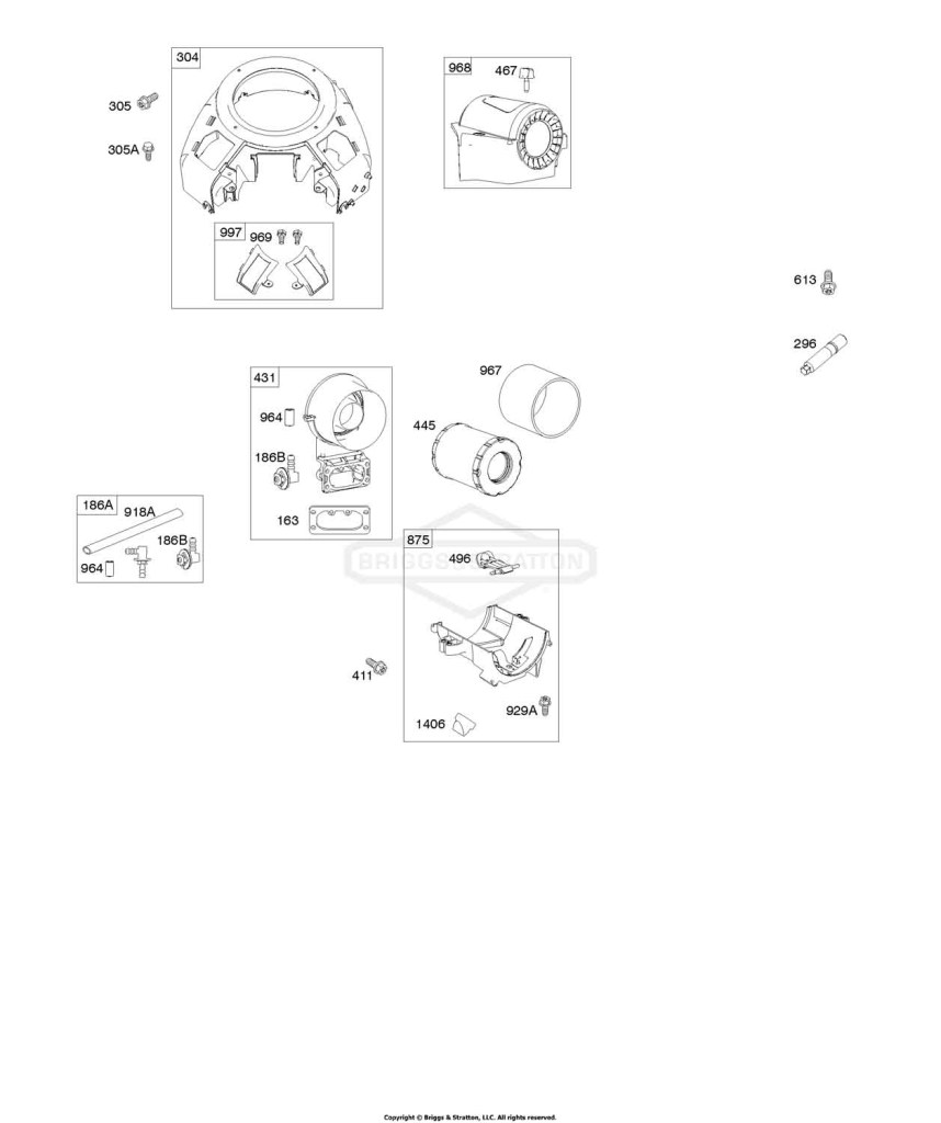 Blower Housing, Air Cleaner