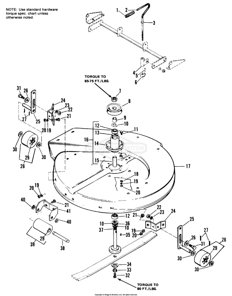 26 Mower Housing & Arbor Group