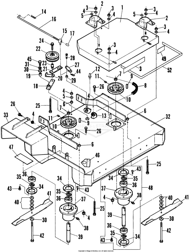 32 Mower, Front Deck