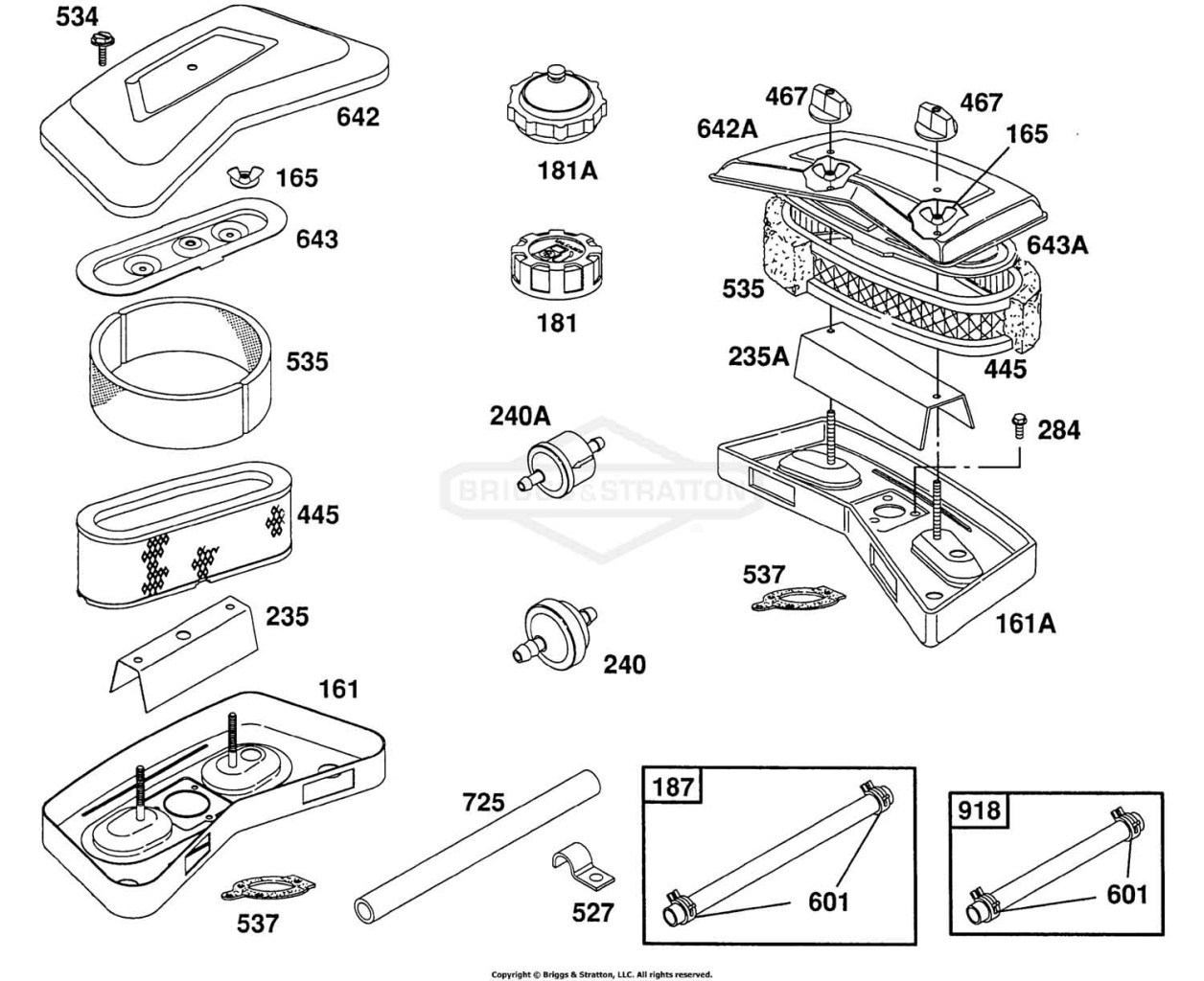 Air Cleaner Group,Fuel Hoses