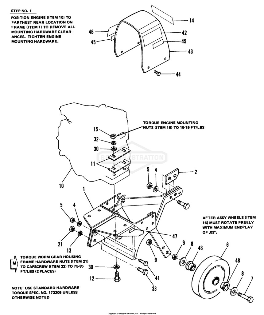 Frame, Engine & Drive Group (1003)