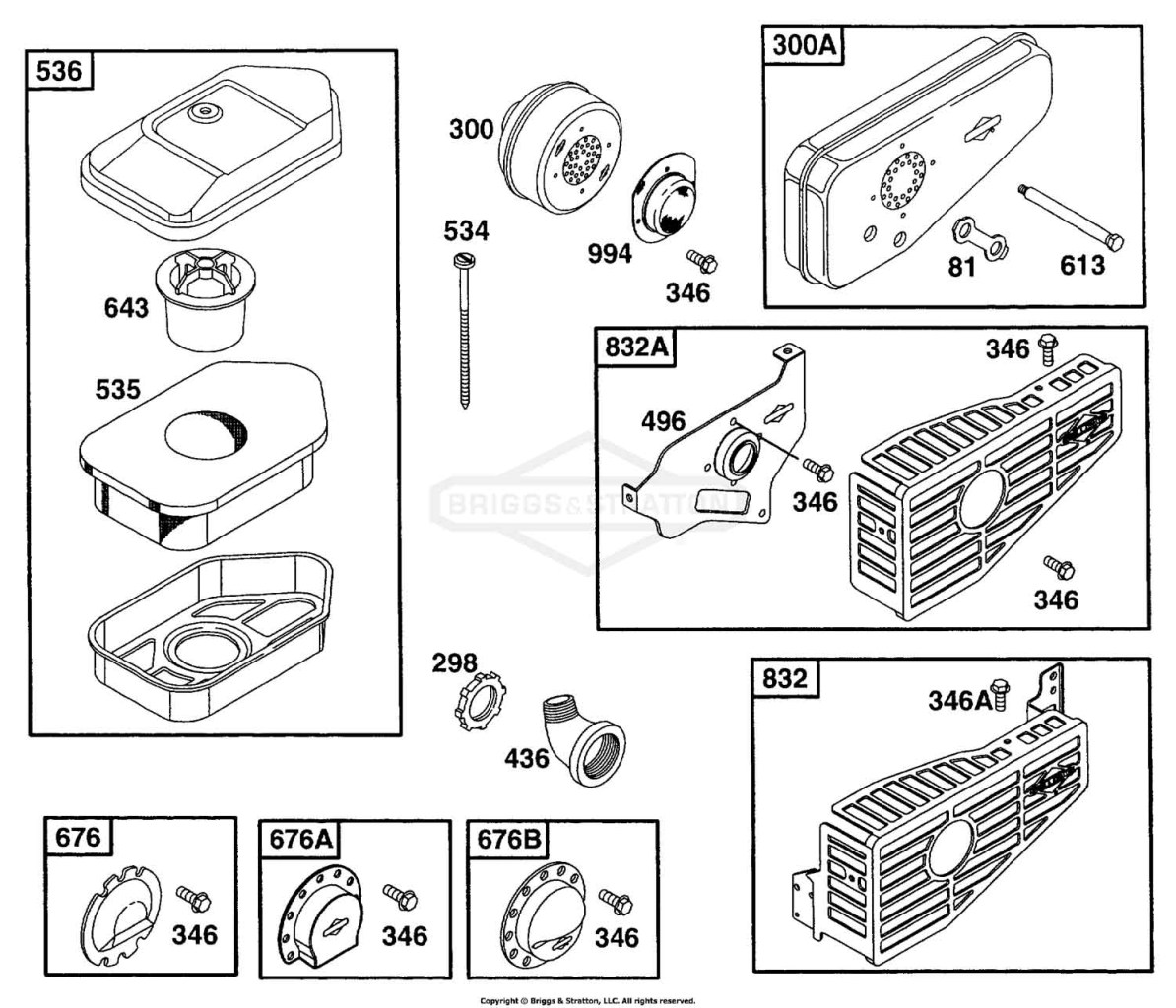 Air CLeaner Grps, Mufflers