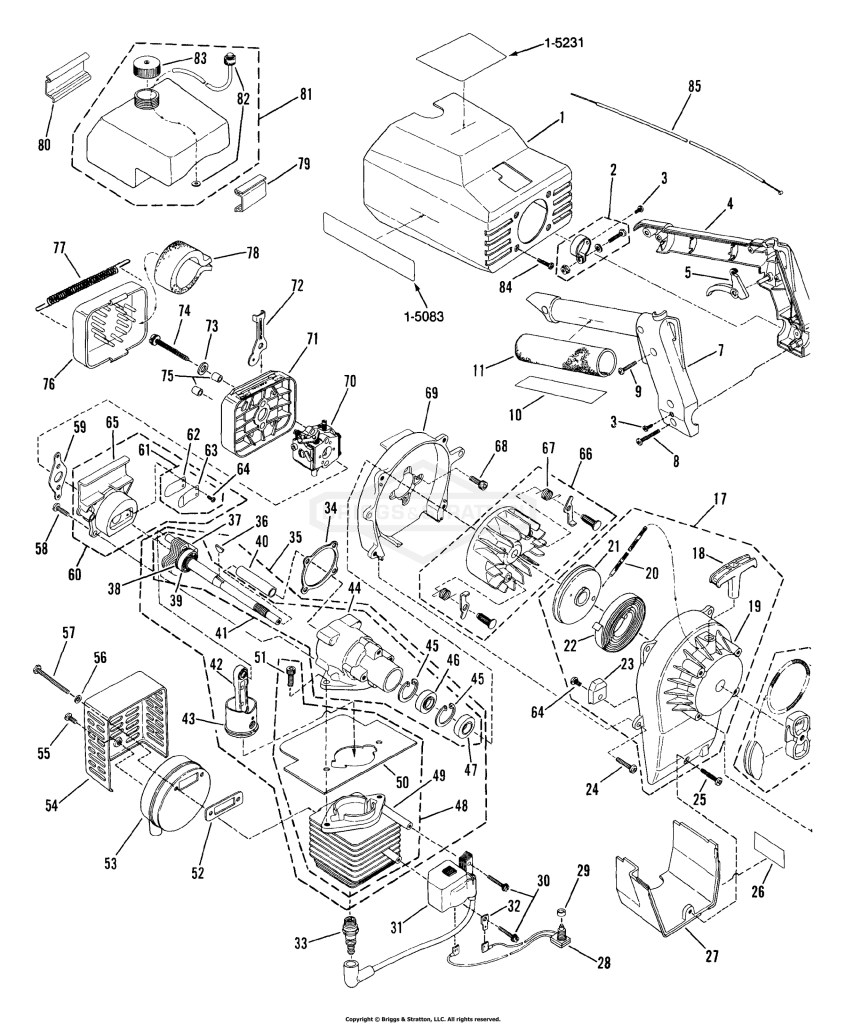 311 Assemblage général du moteur