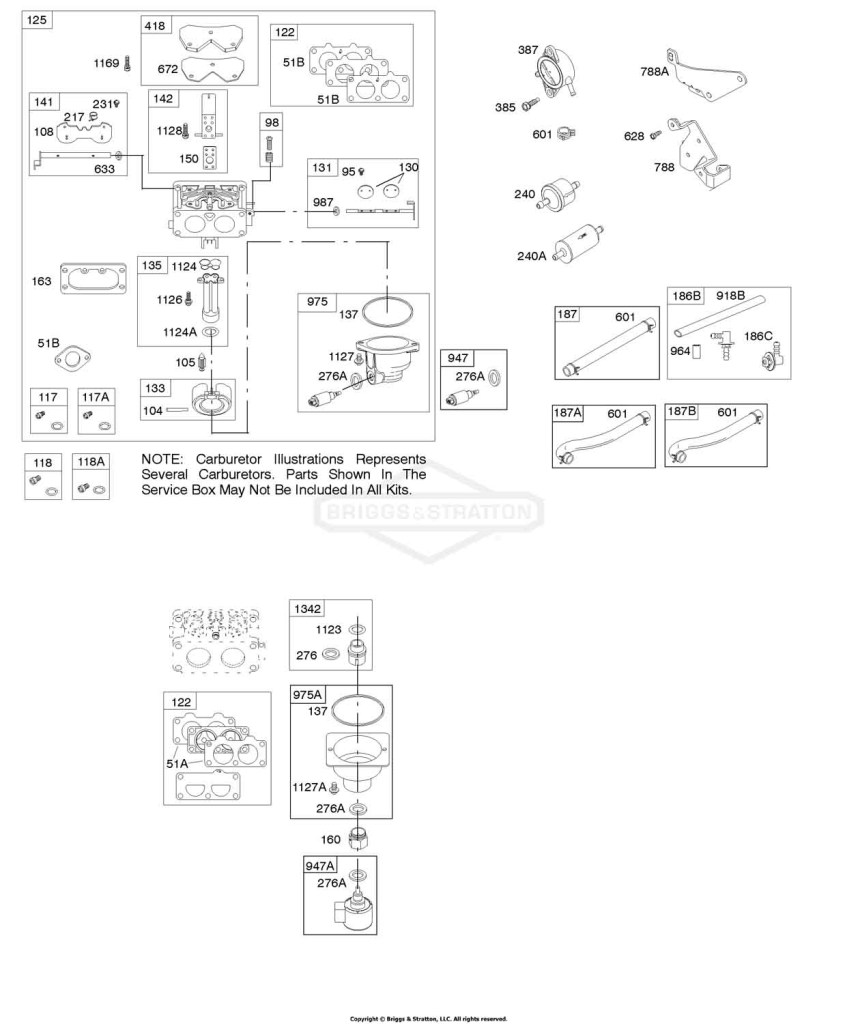 Carburetor, Fuel Supply