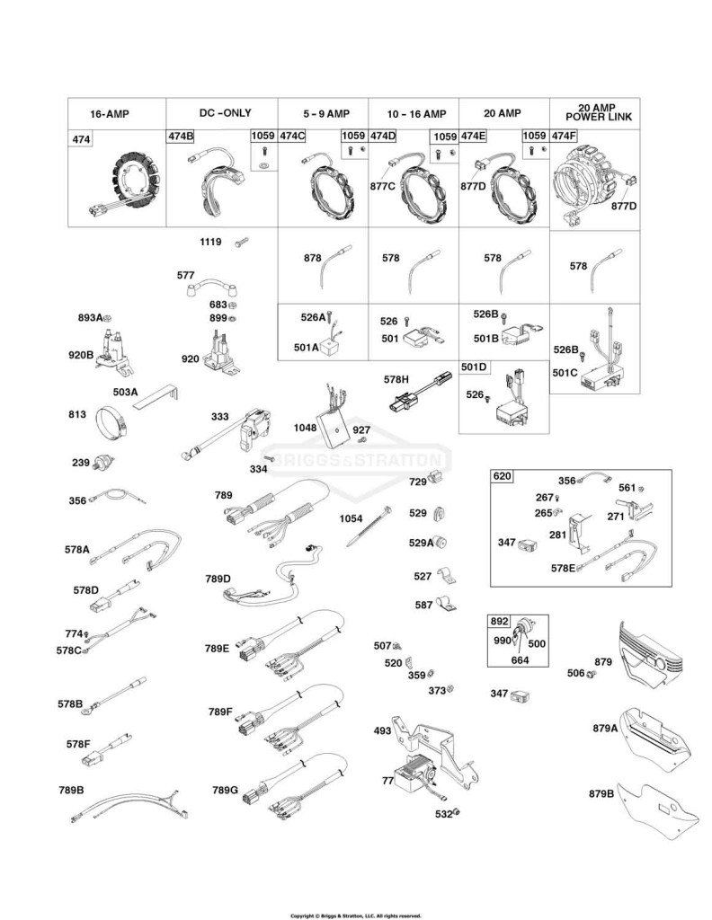 Alternator, Ignition, Switches