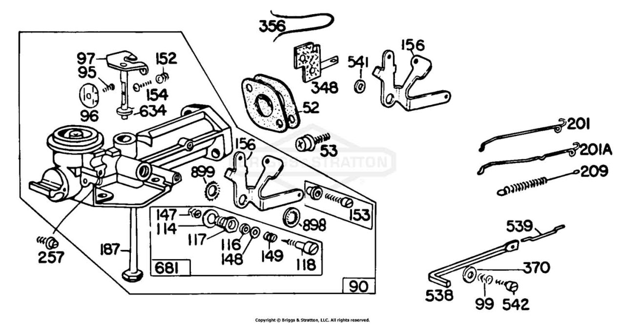 (2) Carburetor Assemblies