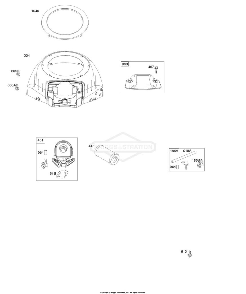 Blower Housing, Air Cleaner