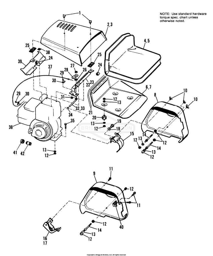 Engine, Seat & Hood Group