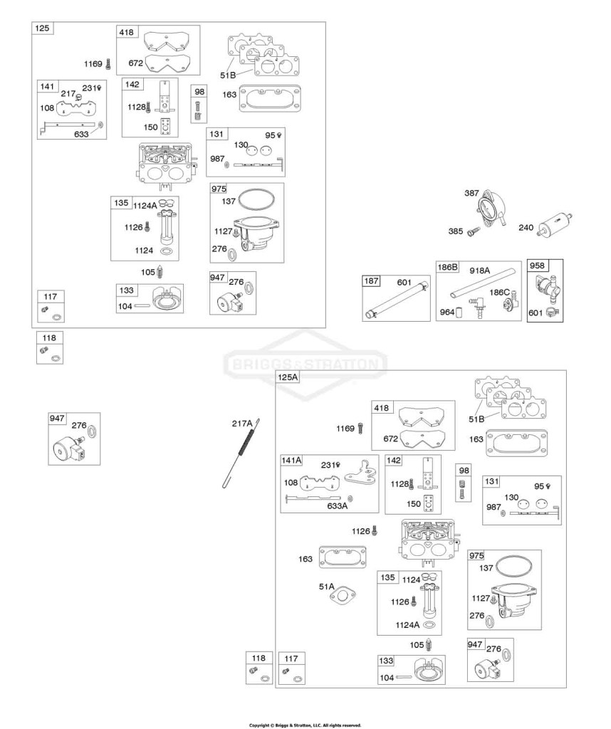 Carburetor, Fuel Supply