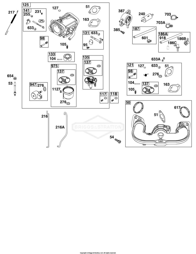 Carburetor and Fuel Supply Group