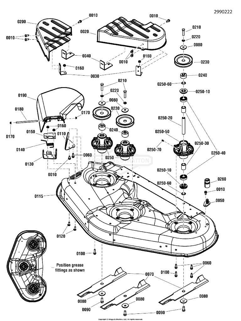 46 Mower Deck - Housing & Arbor Group