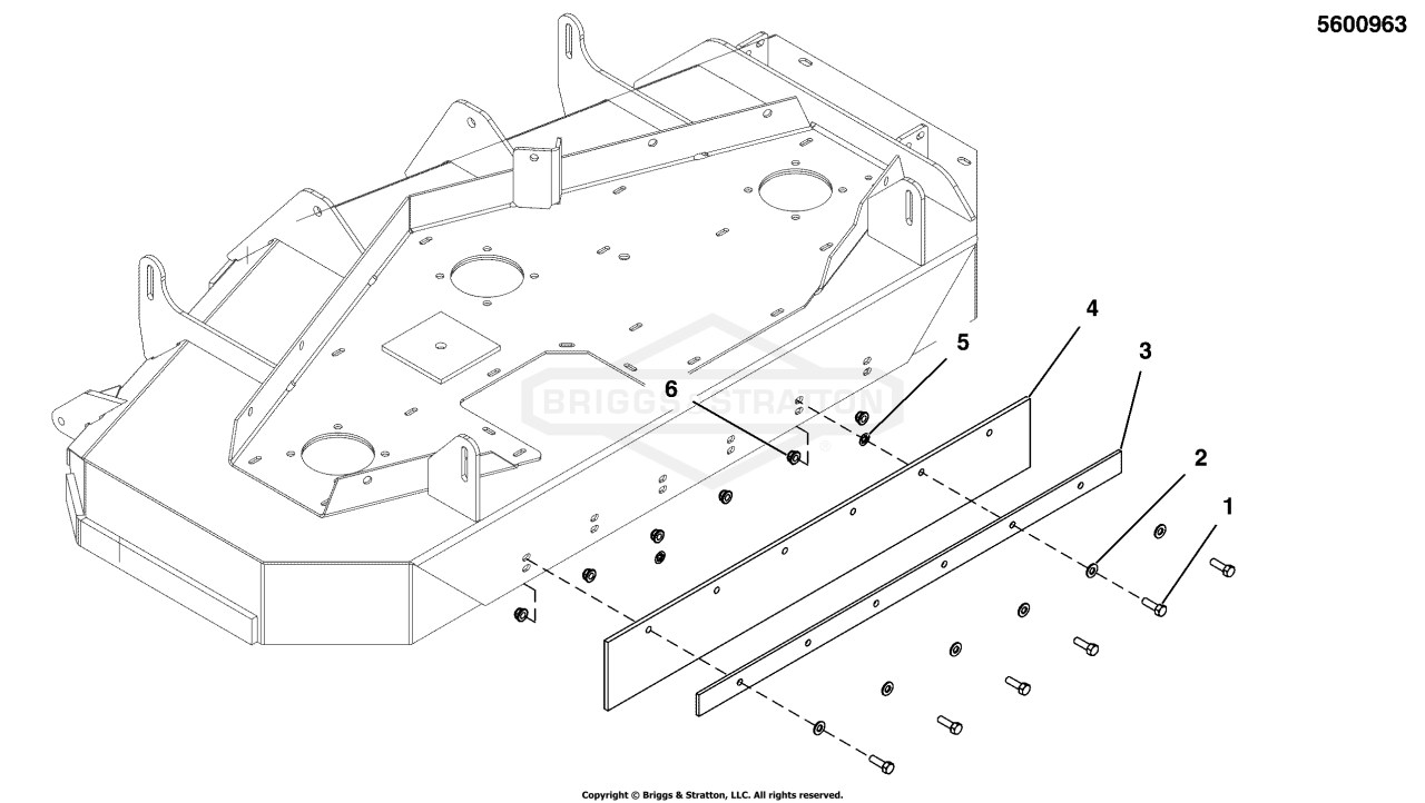 Striping Kit - 44 FN & 48 iCD Mower Decks
