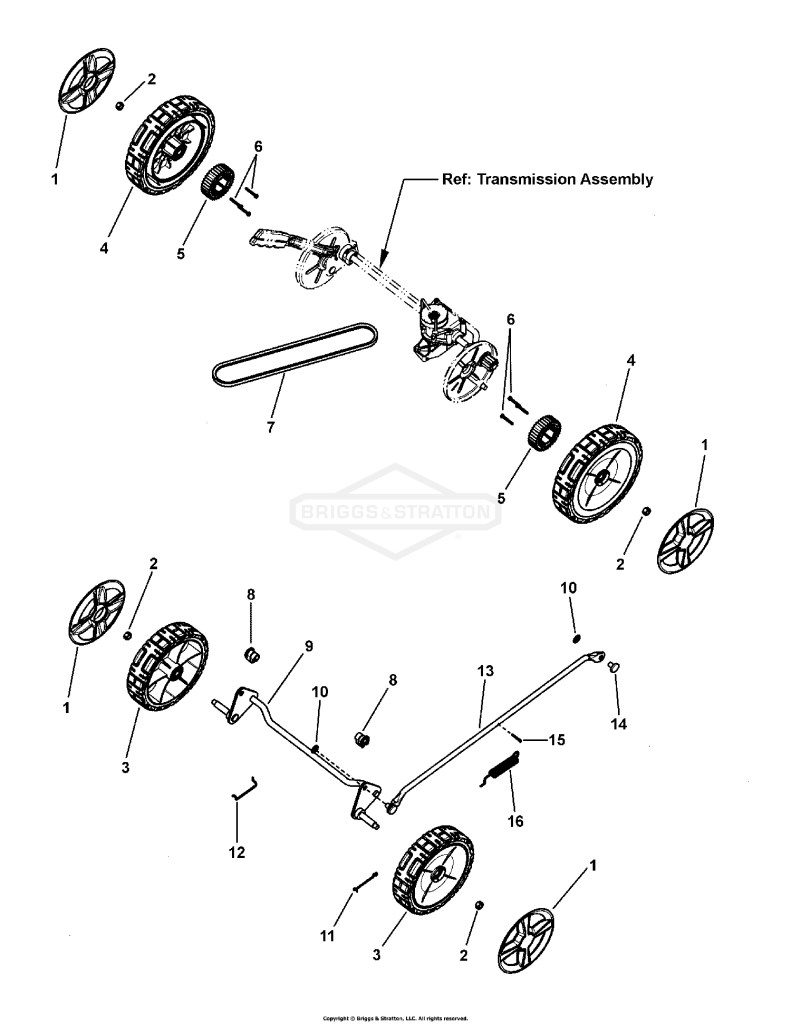 Front & Rear Wheels