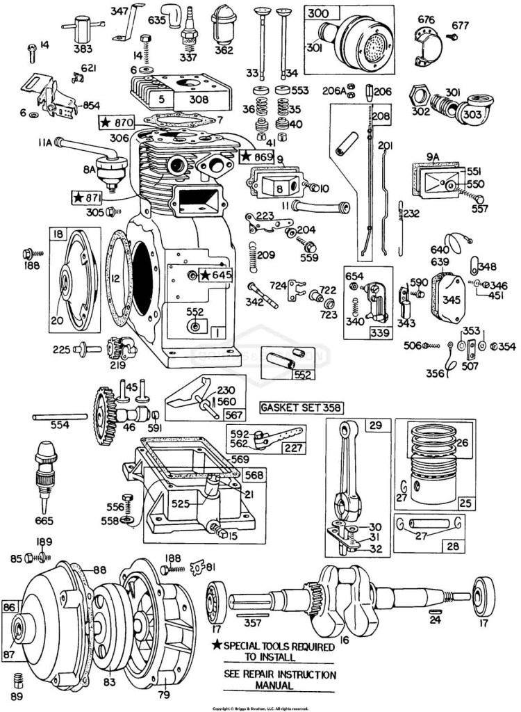 Cylinder,Gear Case,Piston