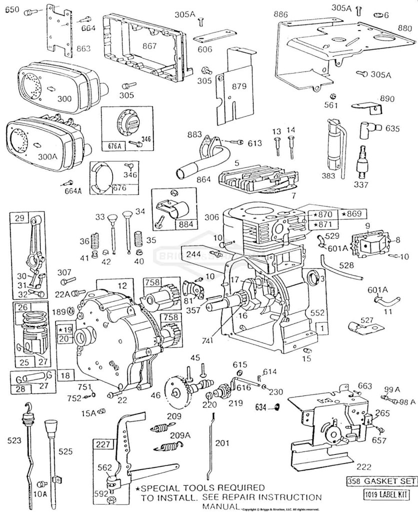 Cylinder,Mufflers,Oil Fill