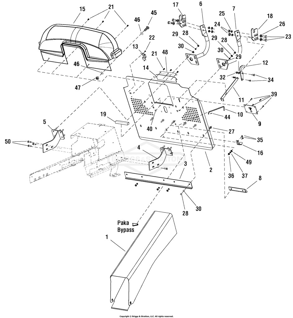 Back Plate Group - 18HP & 24HP
