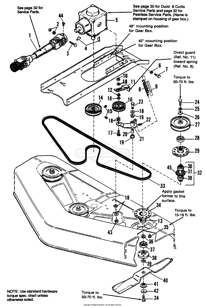 42 & 48 Mowers, Arbor & Drive Group