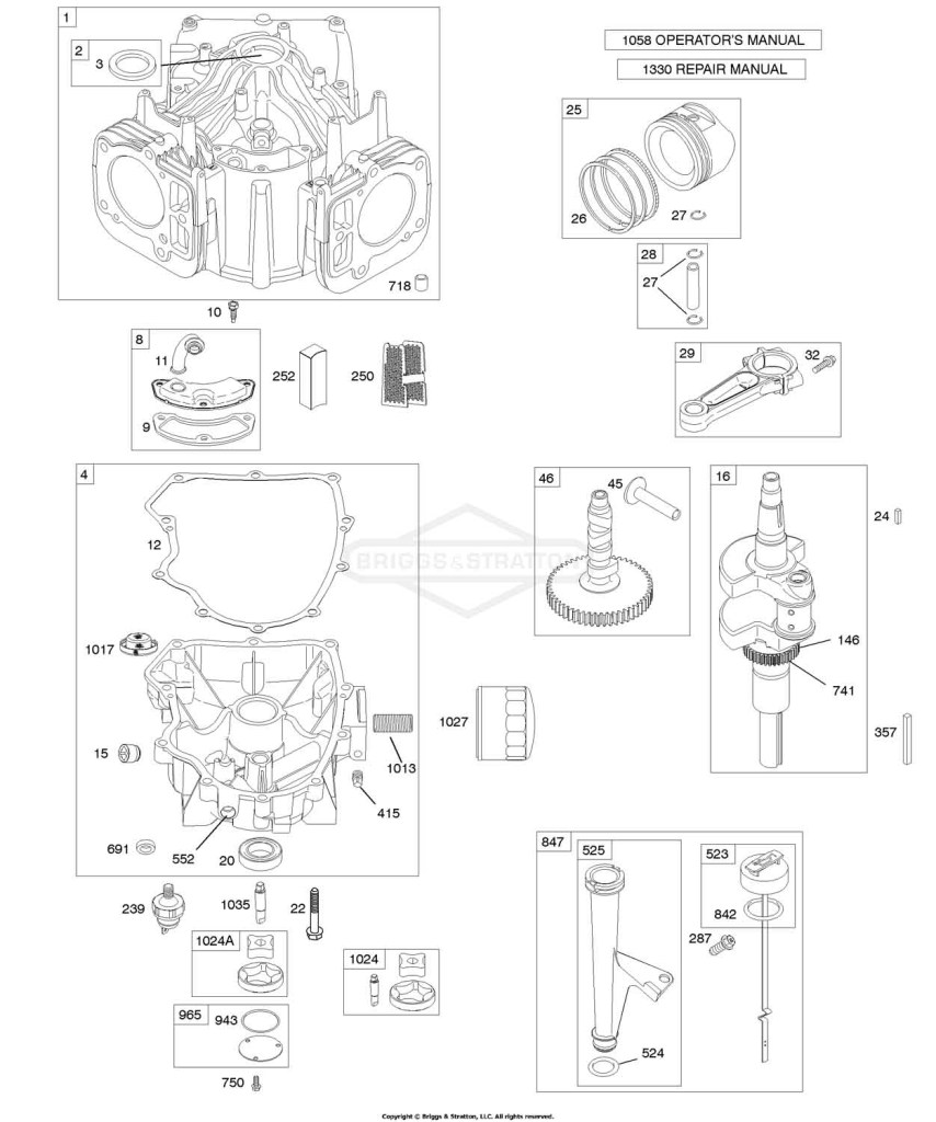 Camshaft, Crankshaft, Cylinder, Engine Sump, Lubrication, Piston, Rings, Connecting Rod