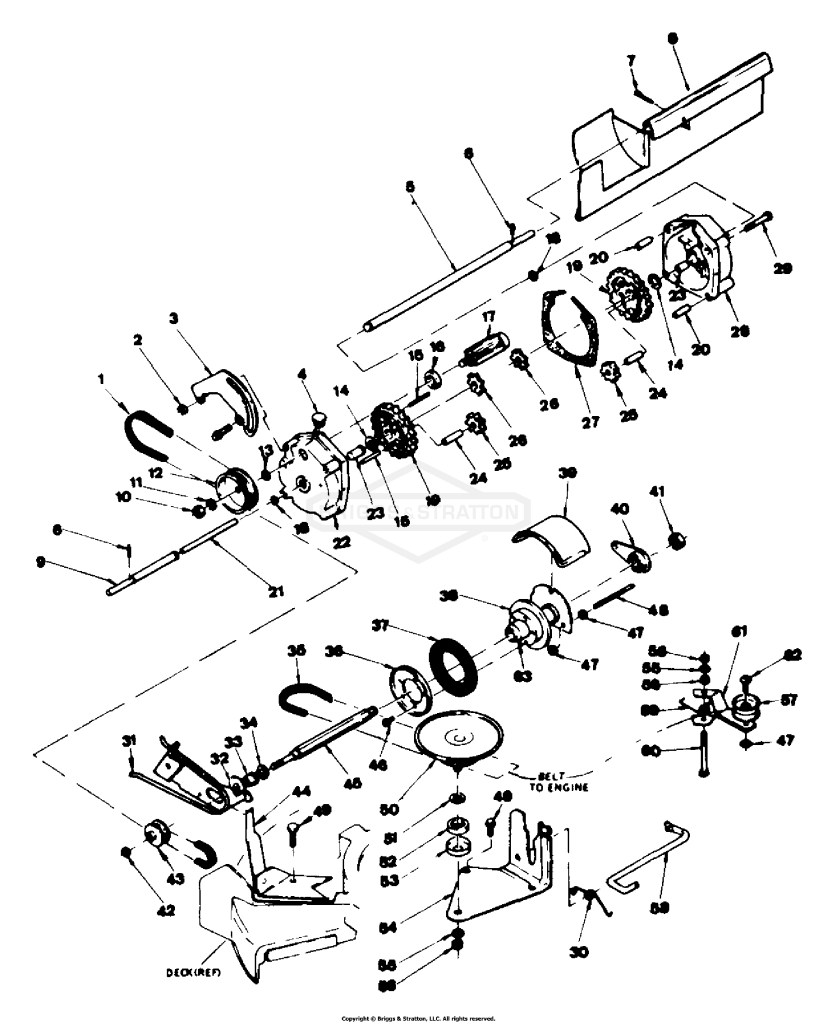 Transmission Assembly P/N 50633