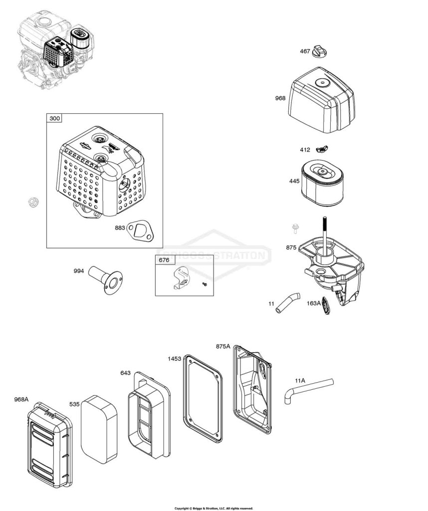 Air Cleaner, Exhaust System