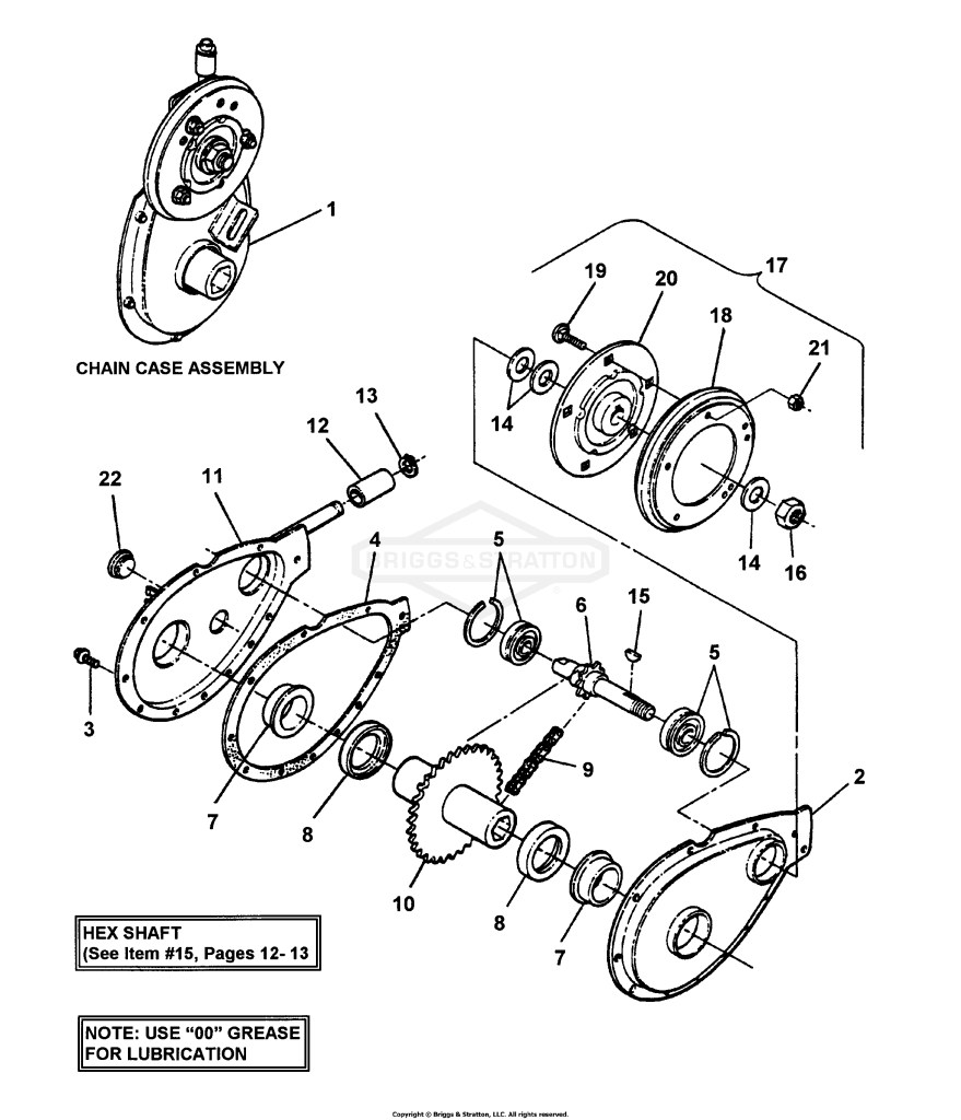Chain Case (Traction Drive)