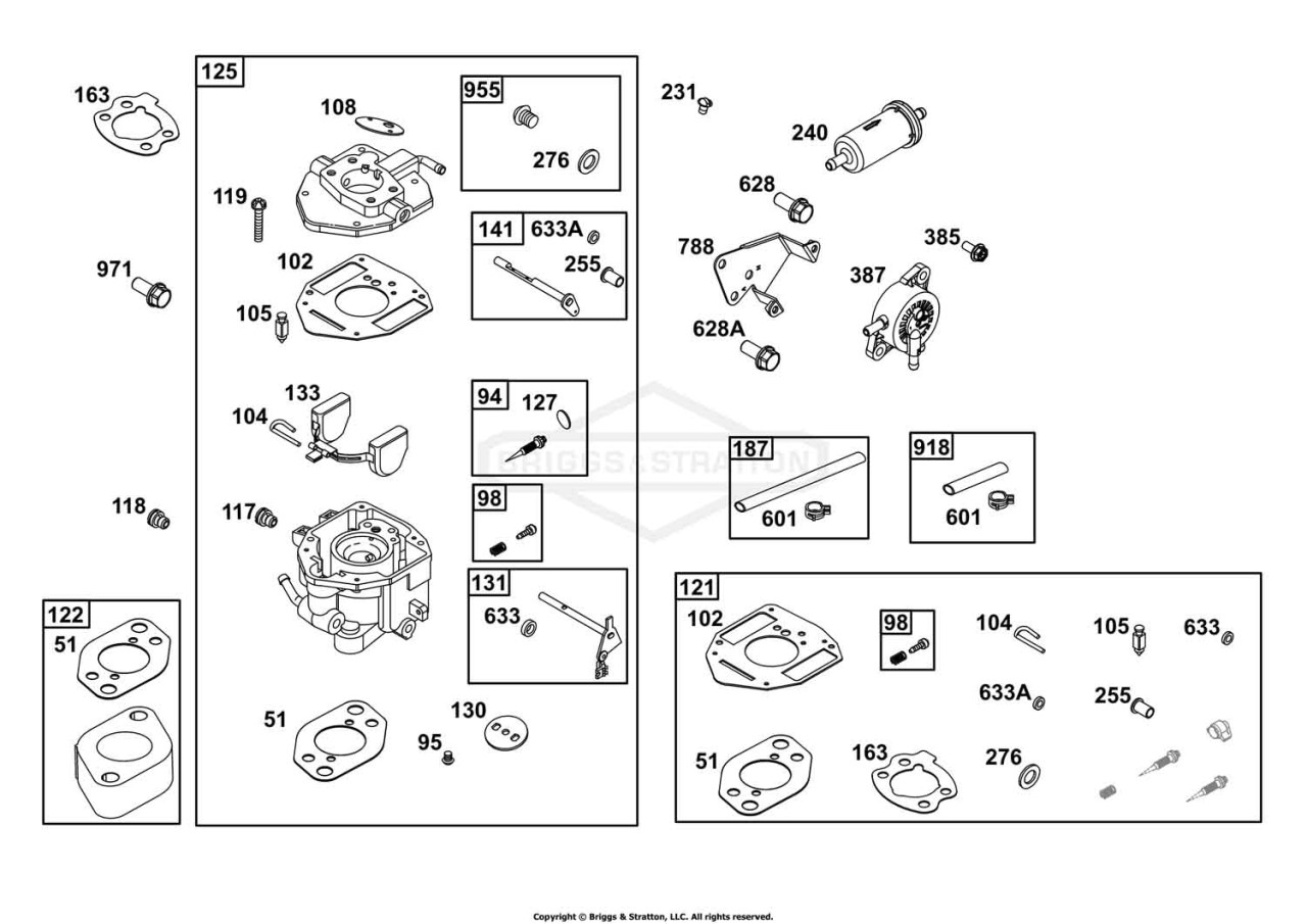 Carburetor and Fuel Supply Group