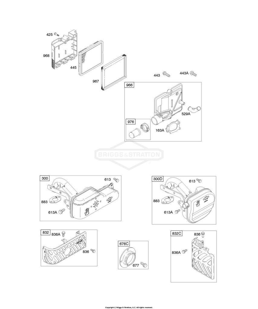Air Cleaner, Exhaust System
