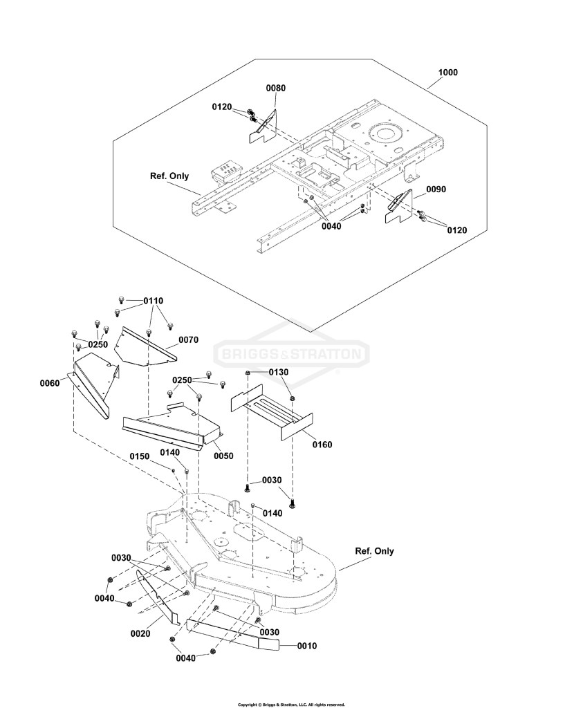 48 Mower Deck - Guarding Group, HOZ