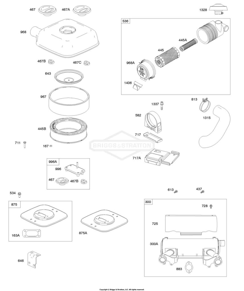 Air Cleaners, Muffler