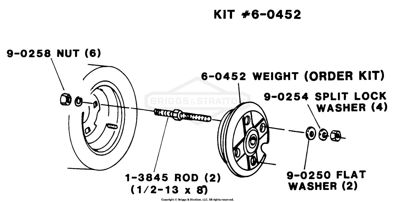 60452 - Rear Wheel Weights Kit