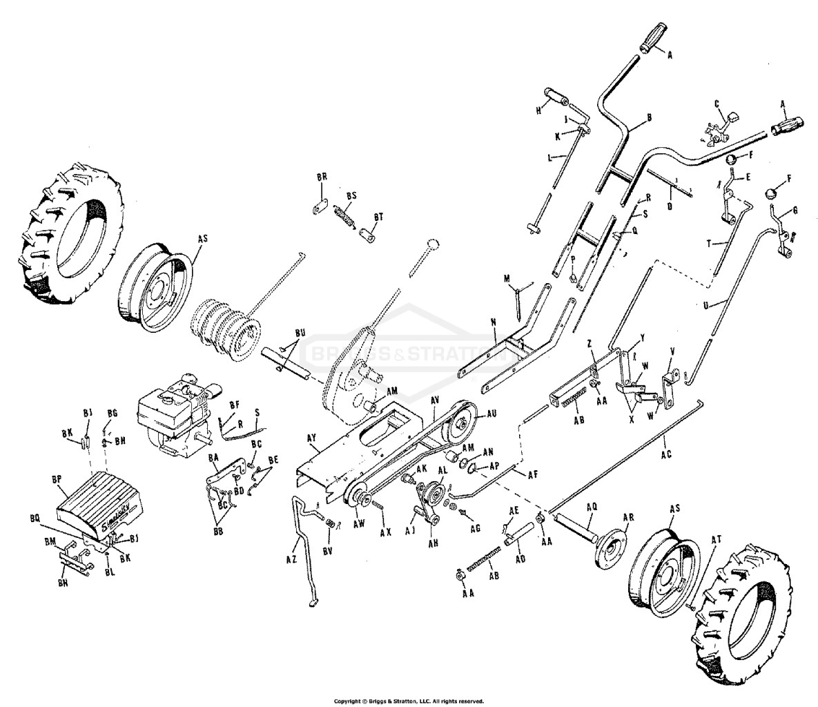 Tractor Group - Parts List (3585I02)