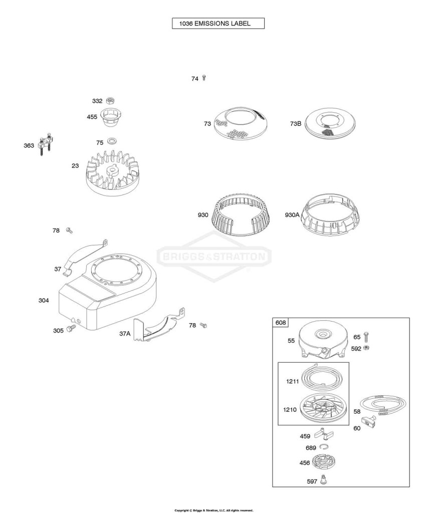 Blower Housing/Shrouds, Flywheel