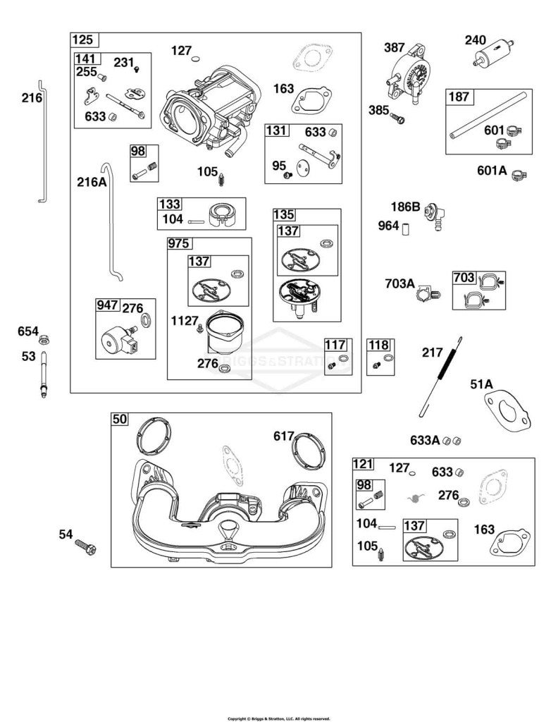 Carburetor and Fuel Supply Group