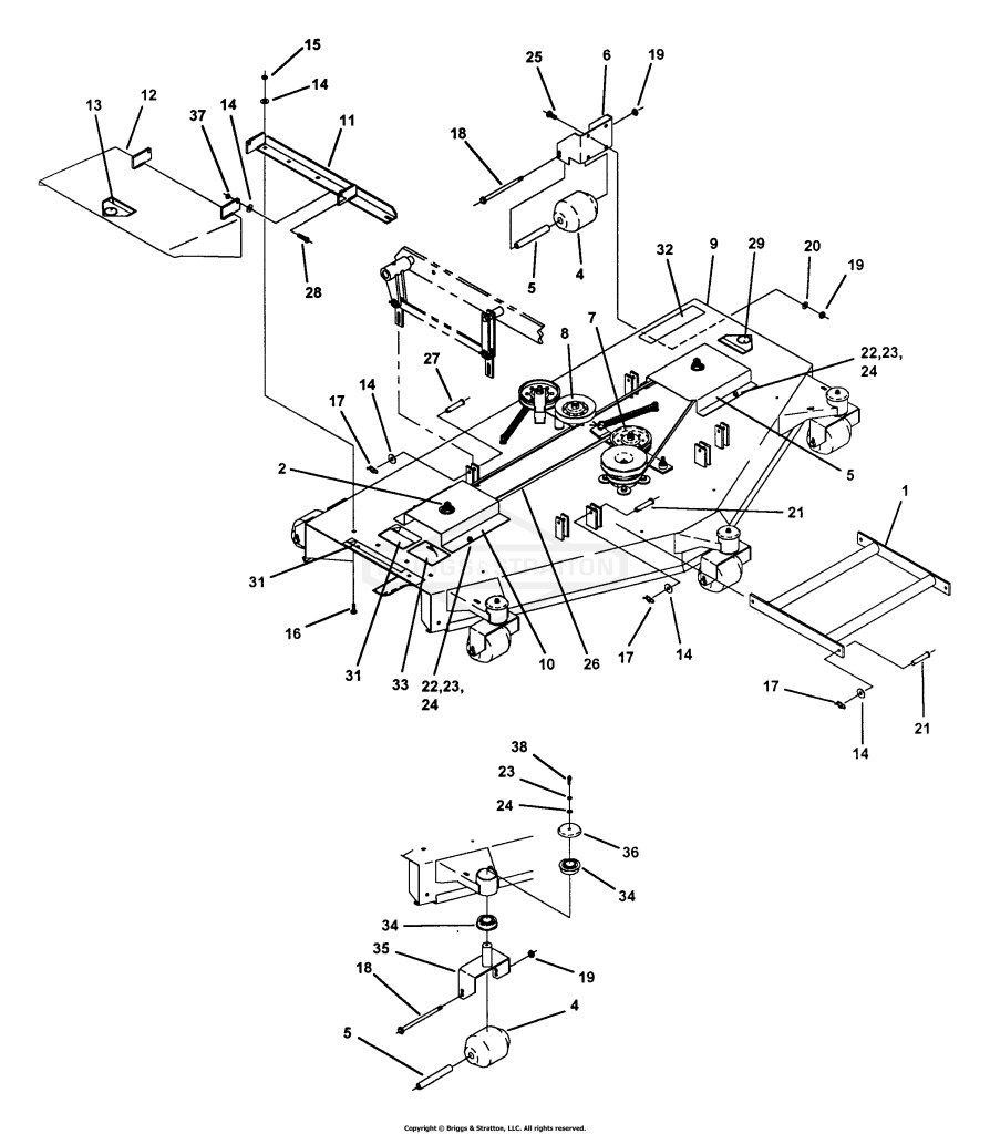 60 Deck Assembly
