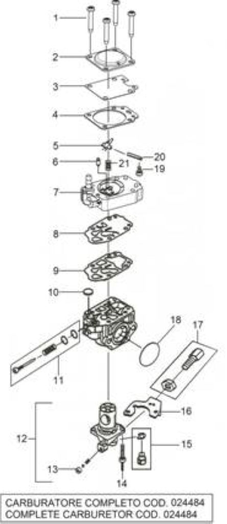 GRUPPO CARBURATORE