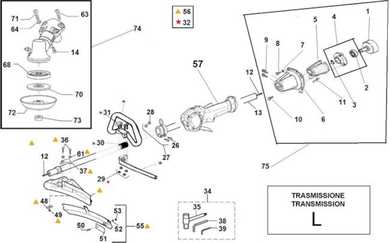 TRASMISSIONE L FINO A NÂ° 55151293