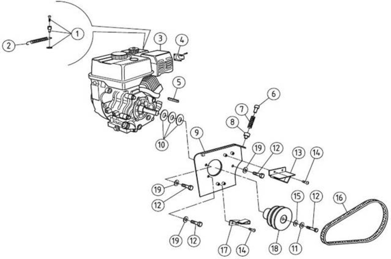 6102106 GRUPPO MOTORE