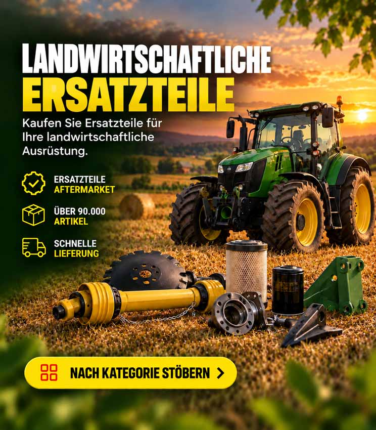 Ersatzteile für landwirtschaftliche Maschinen