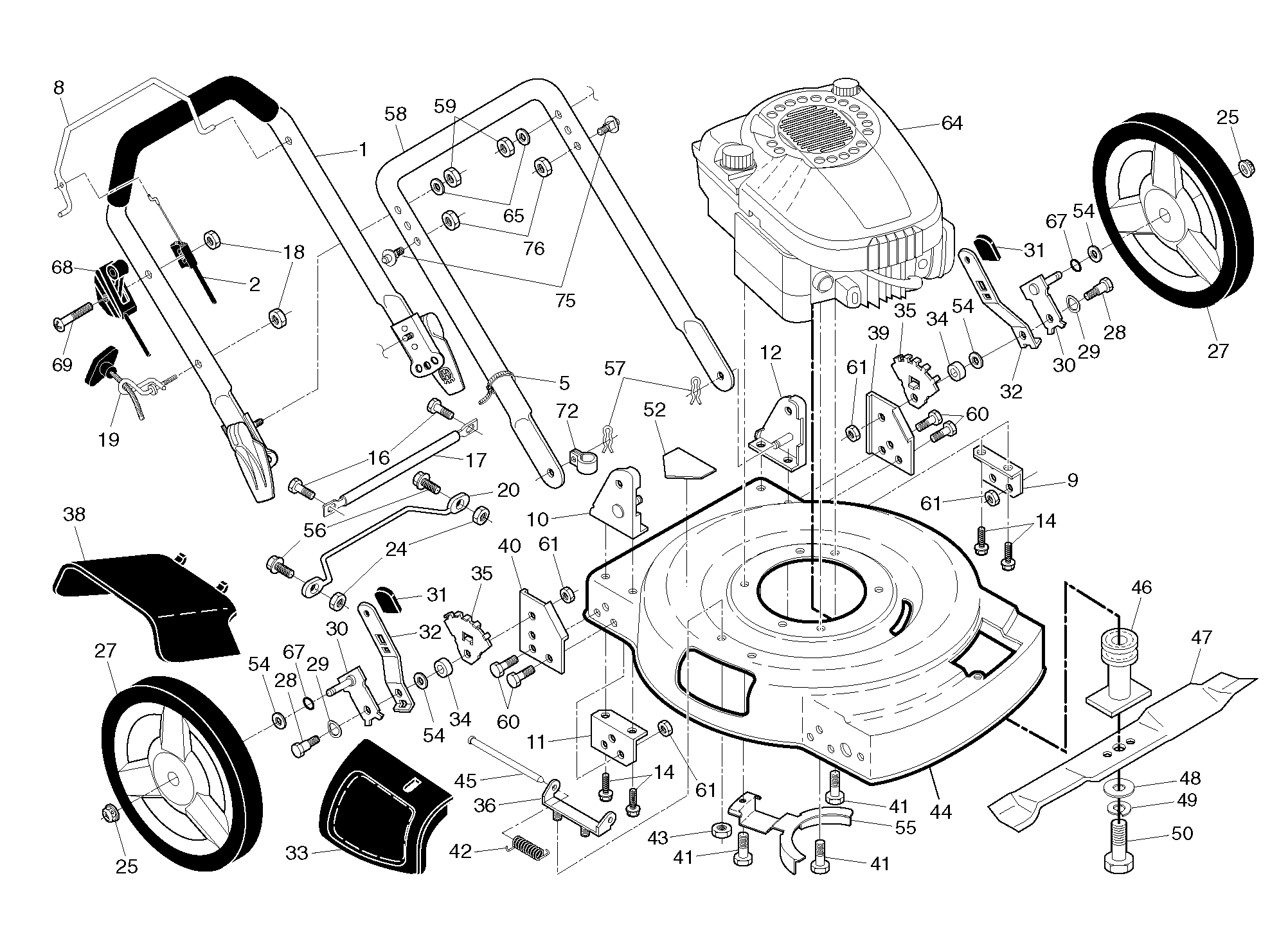 RAHMEN UND MOTOR