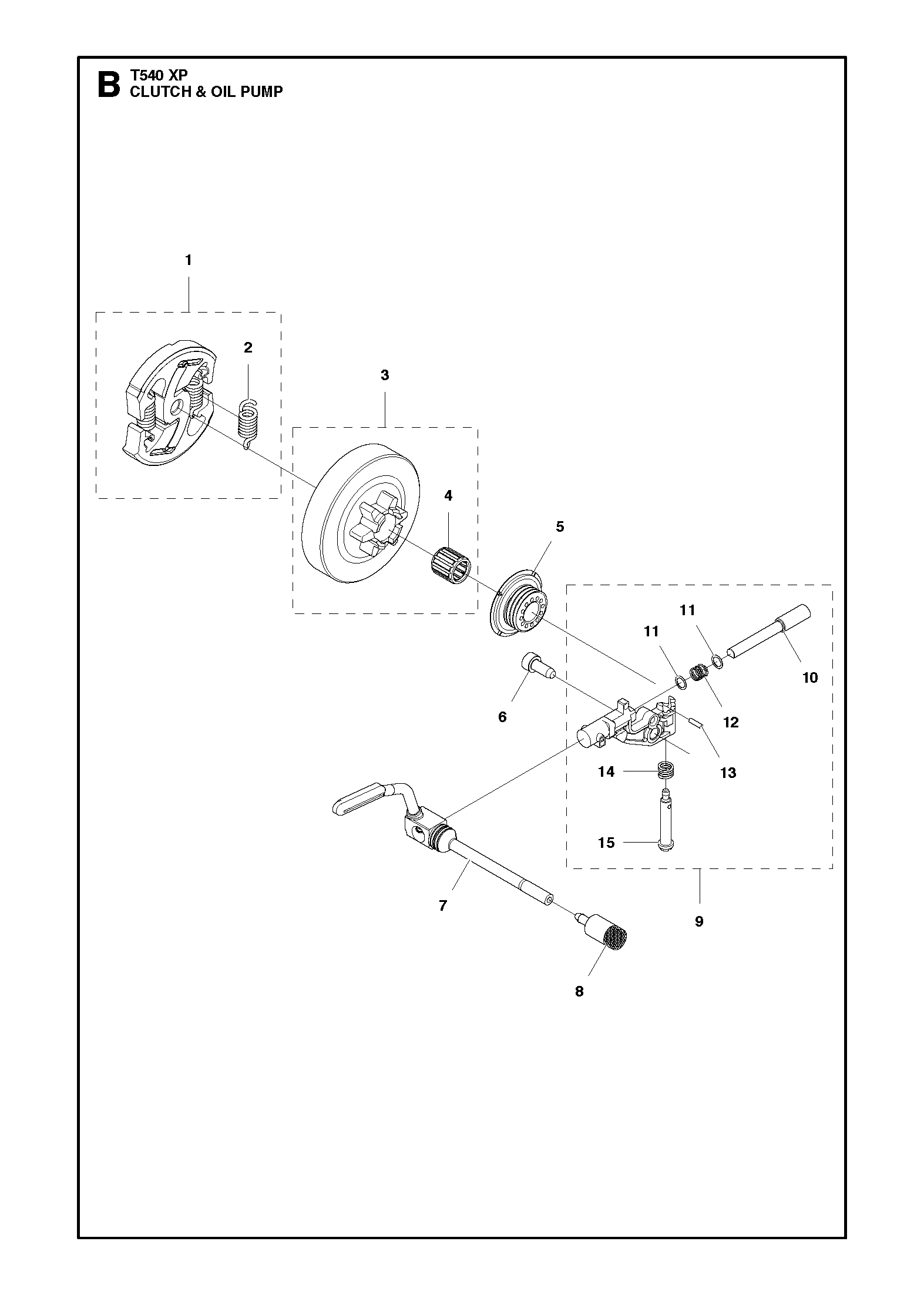 EMBRAYAGE ET POMPE À HUILE
