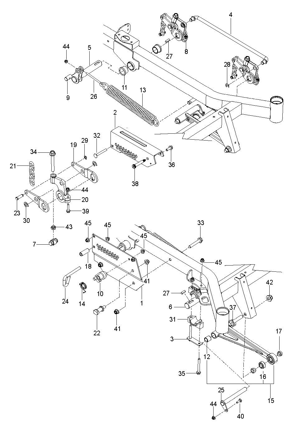 Rasenmäherlift / Decklift