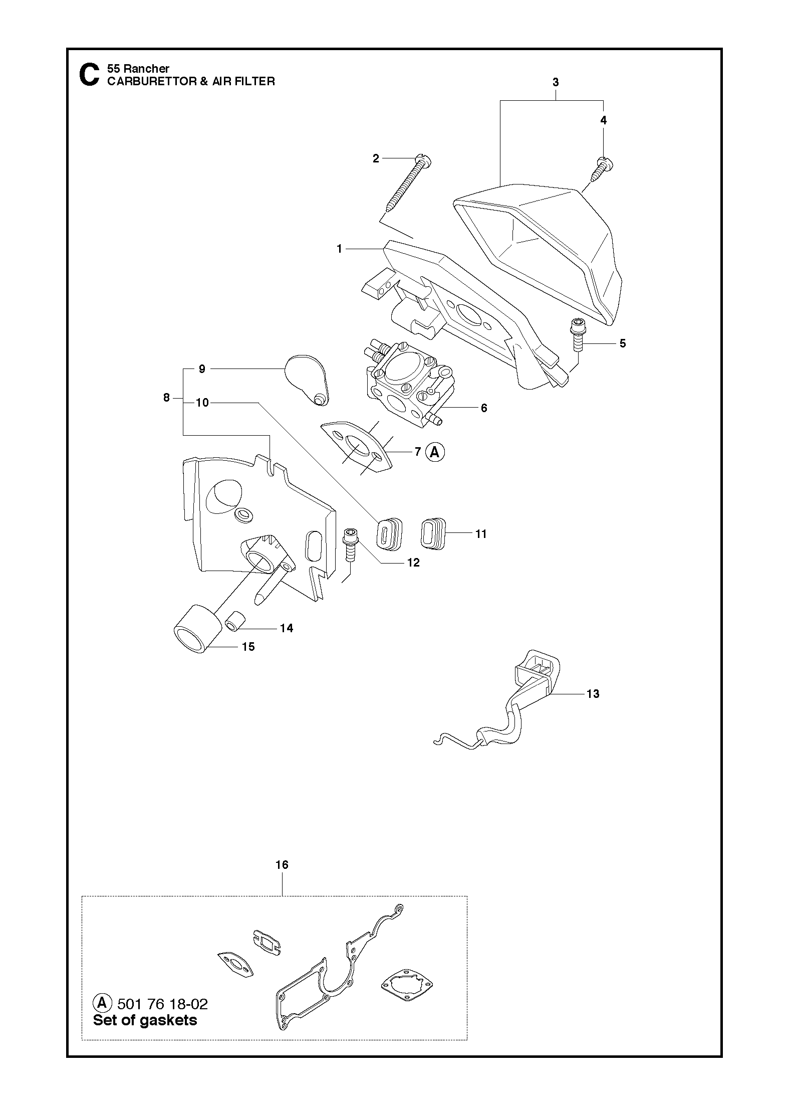 CARBURATEUR ET FILTRE À AIR