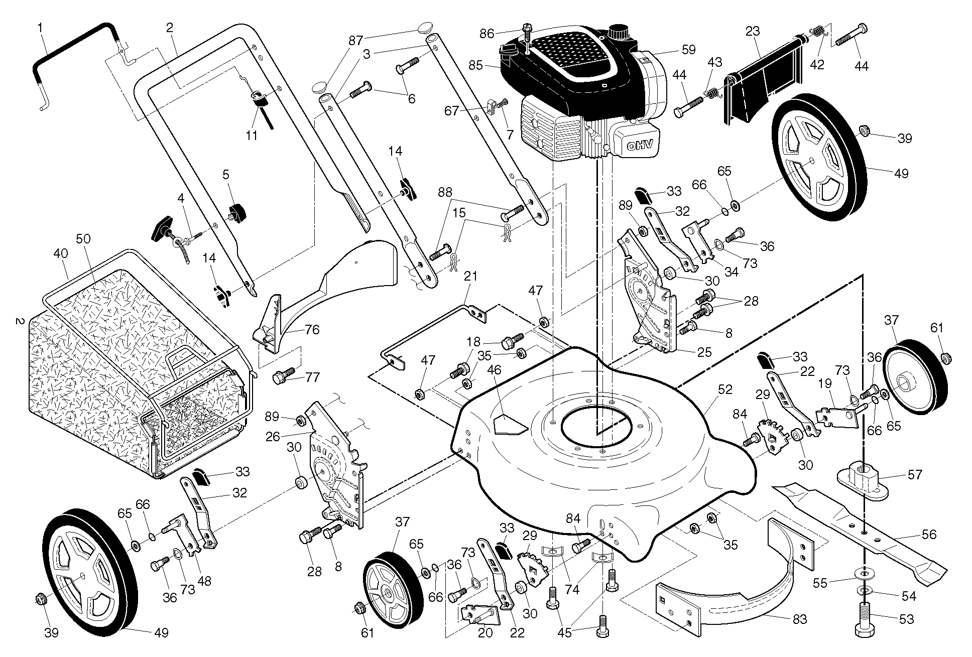 RAHMEN UND MOTOR