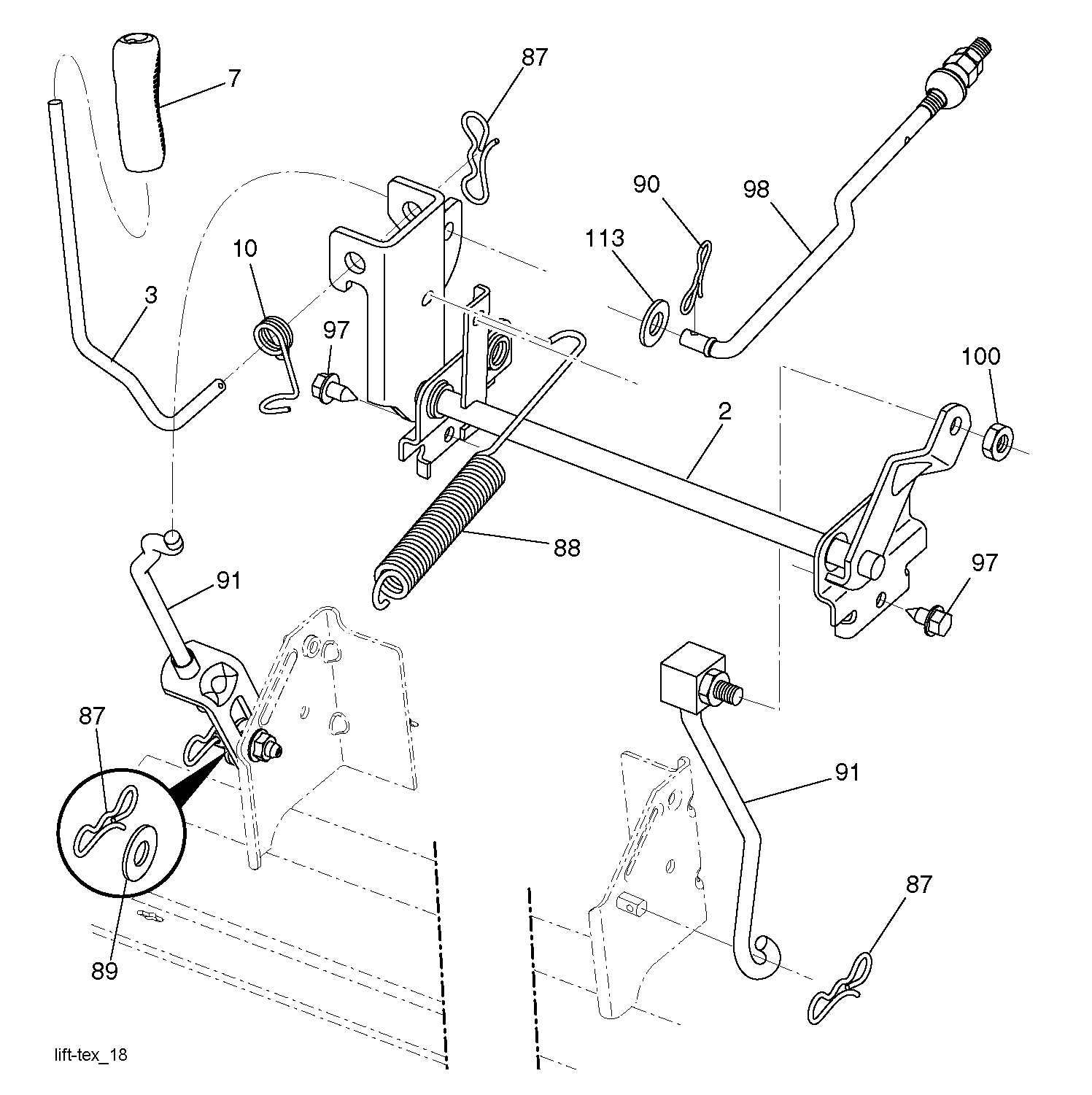 ÉLÉVATEUR DE TONDEUSE À GAZON / ÉLÉVATEUR DE PLATEFORME