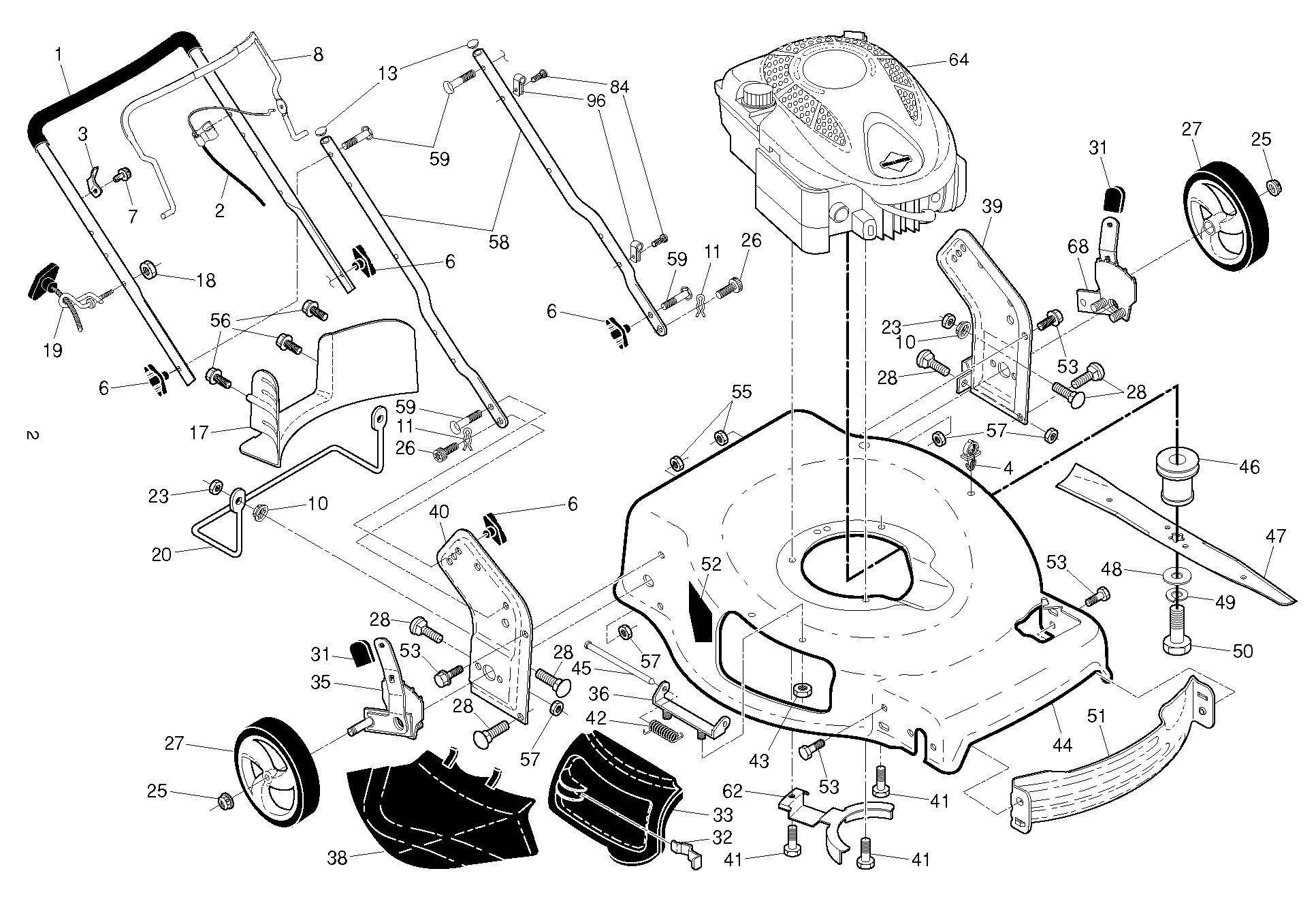 RAHMEN UND MOTOR